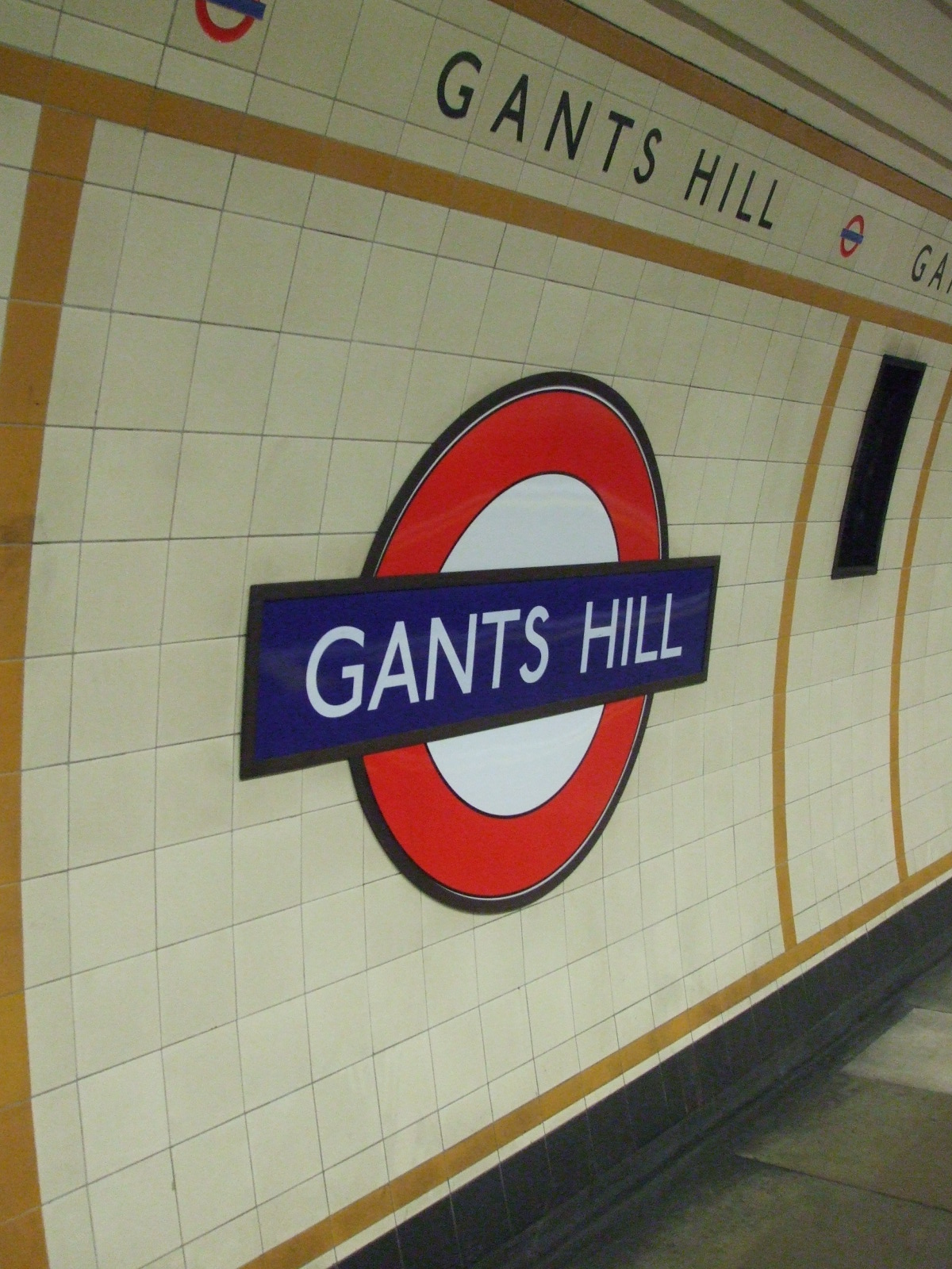 Gants Hill Tube Station London