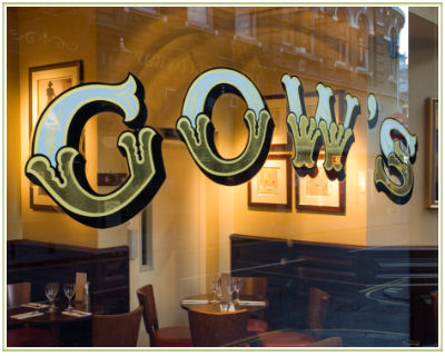 Gow's Restaurant london