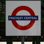Finchley Central Tube Station London