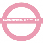 Hammersmith and city tube line london underground