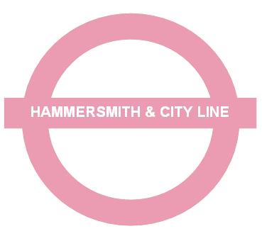 Hammersmith and city tube line london underground