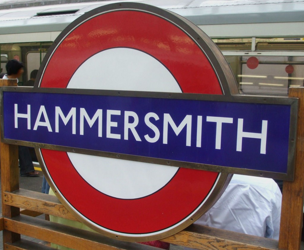 Hammersmith Tube Station London