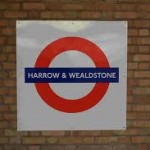 Harrow and Wealdston Tube Station London