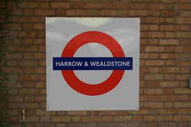 Harrow and Wealdston Tube Station London