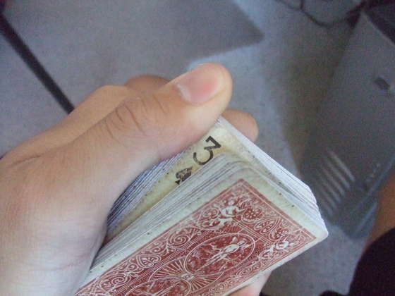 Magic Riffle Card Trick