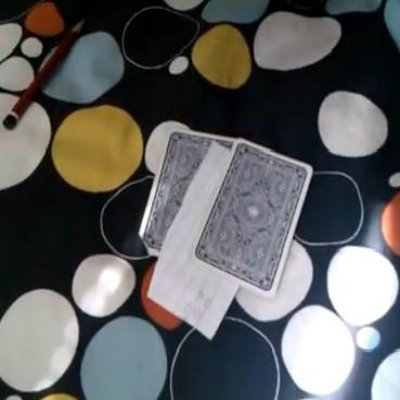 Paper and Predictions Card Trick