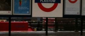 Plaistow Tube Station in London