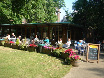 Russell Square Cafe in London