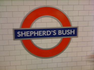Shpherd bush tube Station