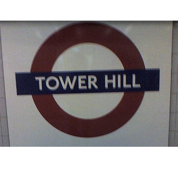 Tower Hill Tube Station in London