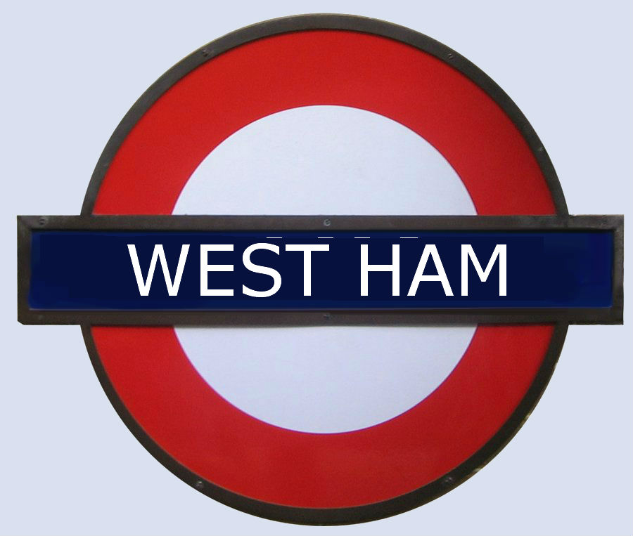 West Ham Tube Station in London