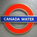 Canada Water Tube Station London