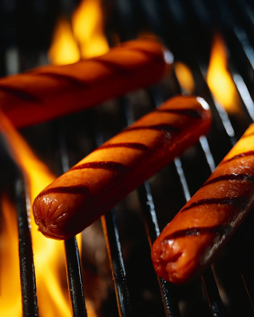 Hot Dogs on the Barbecue