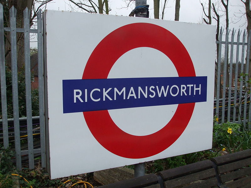 Rickmansworth station logo