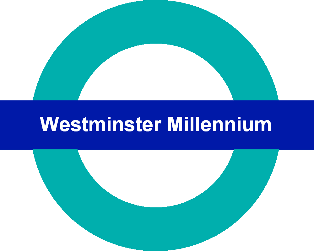 Westminster Millennium Pier logo