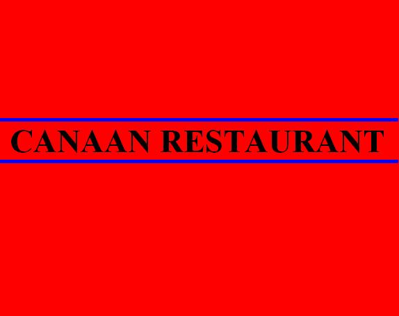 Canaan restaurant London
