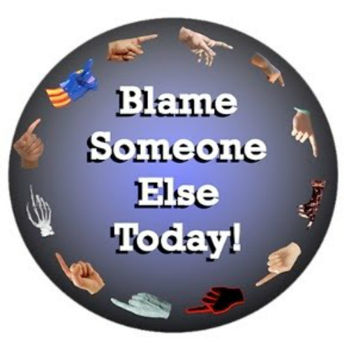 Celebrating Blame Somebody Else Day