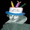 Celebrating birthday of William Shakespeare