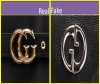 Real vs. Fake Gucci Handbags