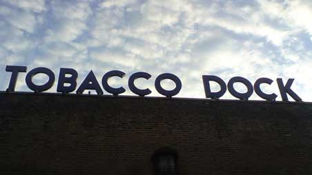 Tobacco Dock Shopping Centre London