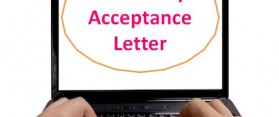 University Acceptance Letter