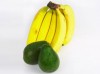 banana and avocado