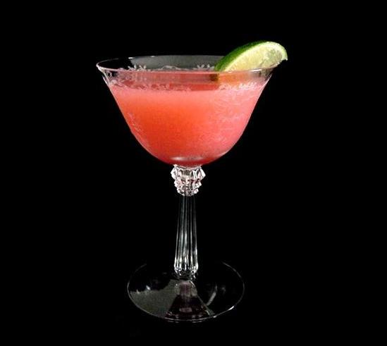 cocktail shaker filled