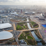london olympics park ariel view