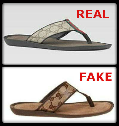 Alabama Spytte pubertet How to Spot Fake Gucci Sandals