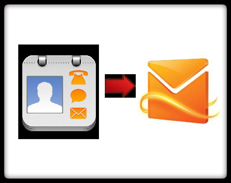 Manage Address Book in Hotmail