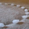 Ice Cubes on Carpet Dents