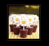 Daisy ice cream cups