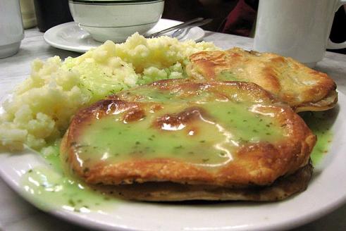 pie and mash with liquor