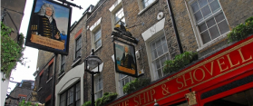 Guide about ship and showell restaurant London