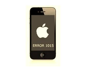 Fix 1015 iPhone Error