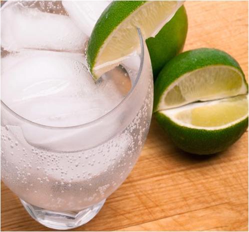 Tonic and Tequila Cocktail