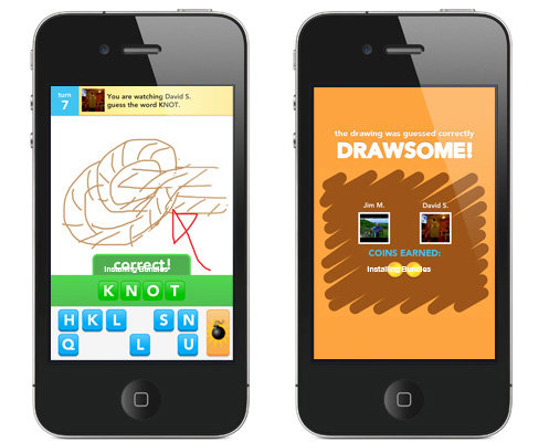Words With Friends” And “Draw Something” on Windows Phone
