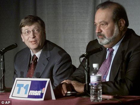 bill gates and carlos slim make fortune 2