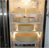 cake in refrigerator