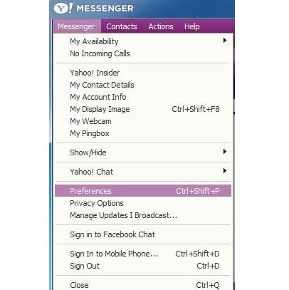Remove Yahoo Messenger from Startup