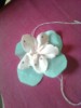 Sew the two petals togehter