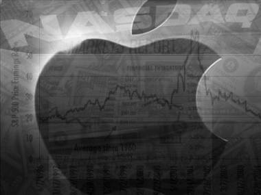 Apple Shares Dip