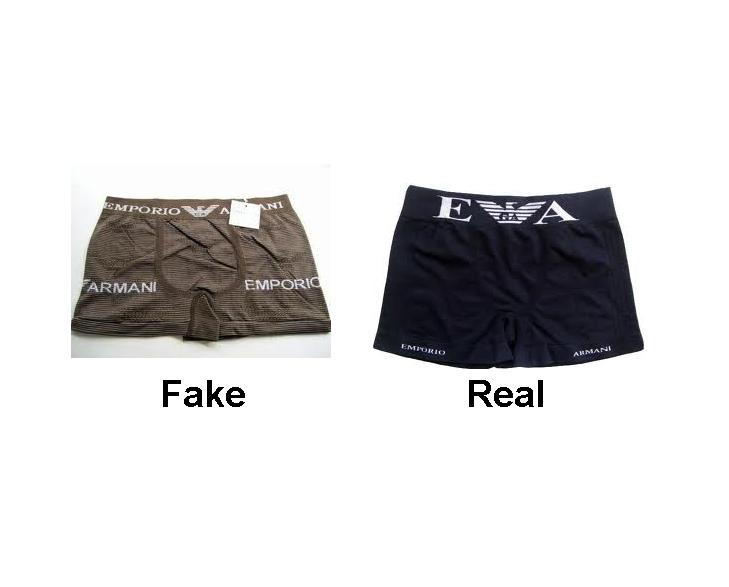 How to spot fake Armani Boxers