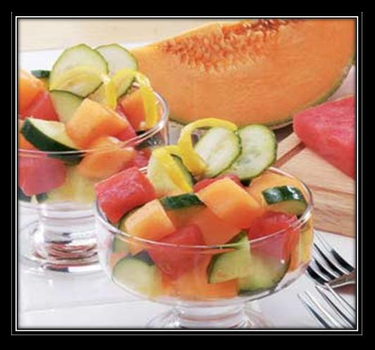 Cucumber Melon Salad Recipe