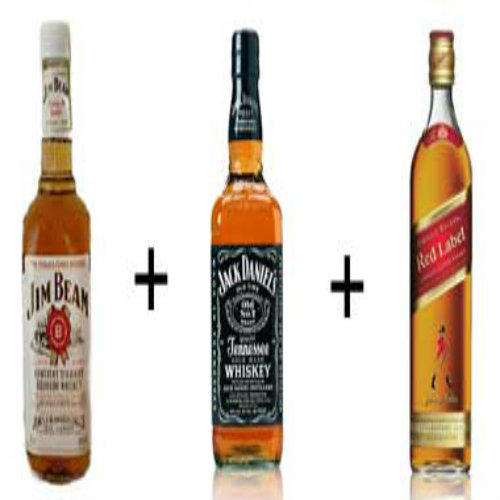 Ingredients of Three Wisemen Cocktail