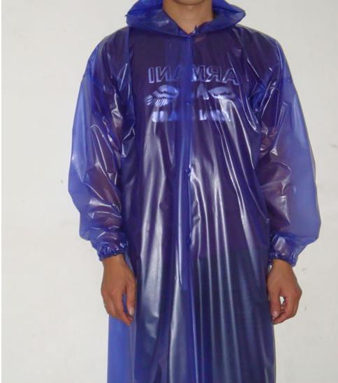 How to soft Plastic rain coat