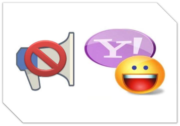 Remove Ads from Yahoo Messenger