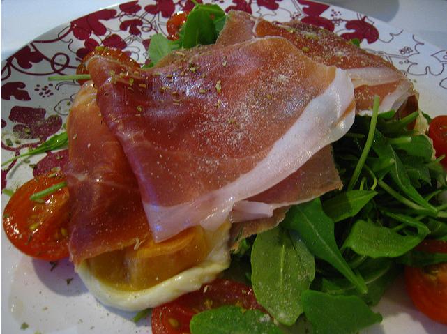 Rocket and Parma Ham Salad Recipe