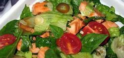 Salmon Salad with Thai Dressing