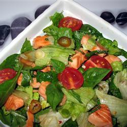 Salmon Salad with Thai Dressing